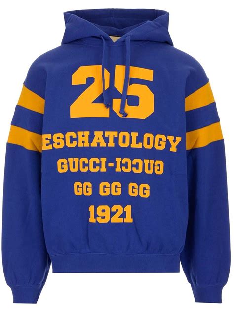 eschatology gucci hoodie|GUCCI SWEATSHIRT ESCHATOLOGY 25 HOODIE BLACK .